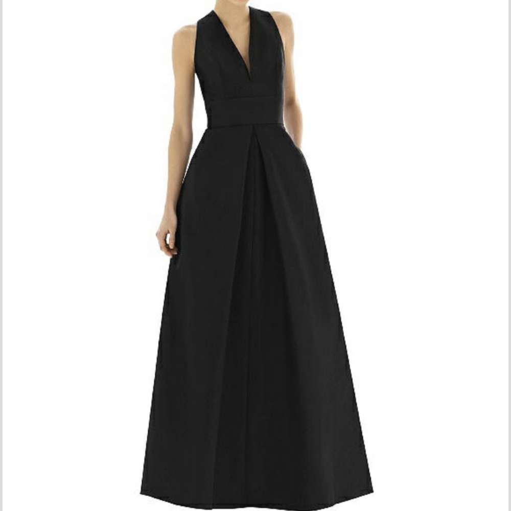Alfred Sung Bridesmaid Style D611 Size 10 Black